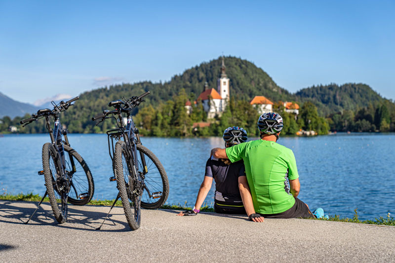 bike slovenia green